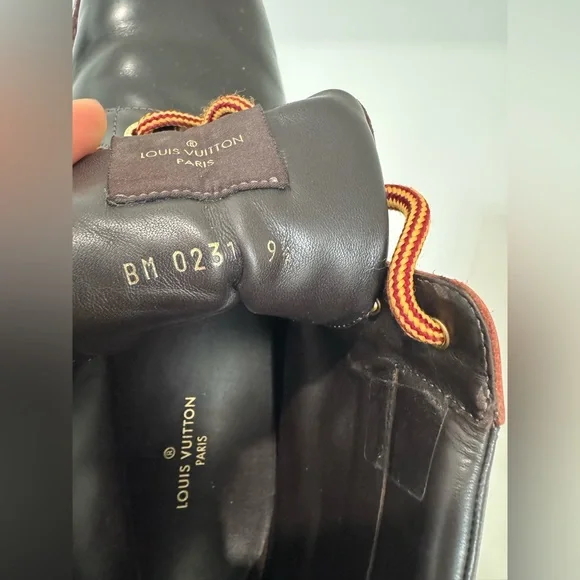 Louis Vuitton Chocolate Brown Leather Boots - Picture 8 of 12
